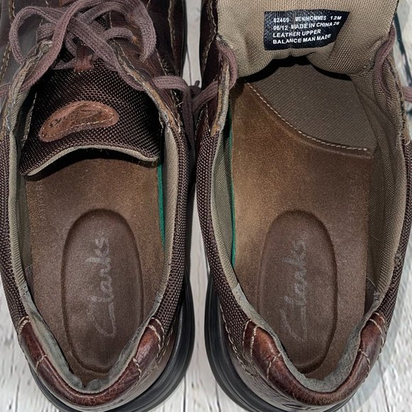 CLARKS LEATHER CASUAL DRESS SHOE SIZE 12 main image 12